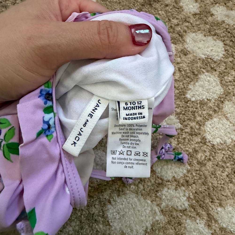 Janie and Jack Halter Swim Suit 6-12 months - Picture 3 of 3